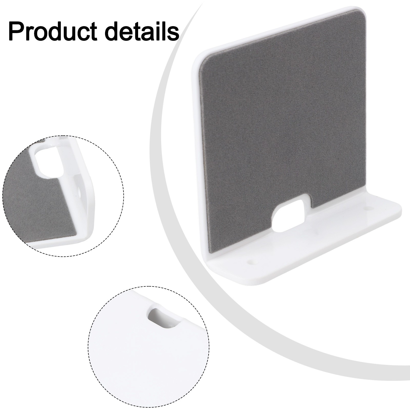 Space Saving Wall Mount Acrylic Stand Perfect for Webcams and Other For Devices