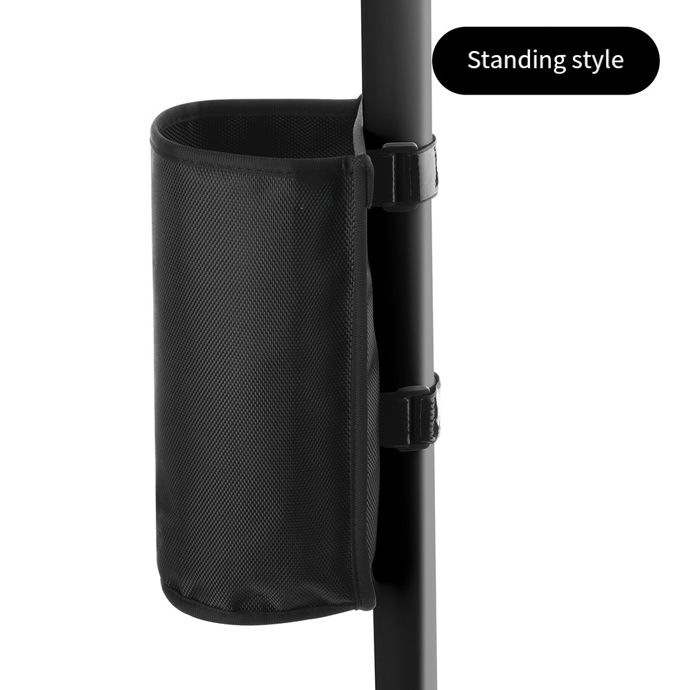 Long Lasting Nylon Drumstick Holder Bag Store 20 Drumsticks with Backboard