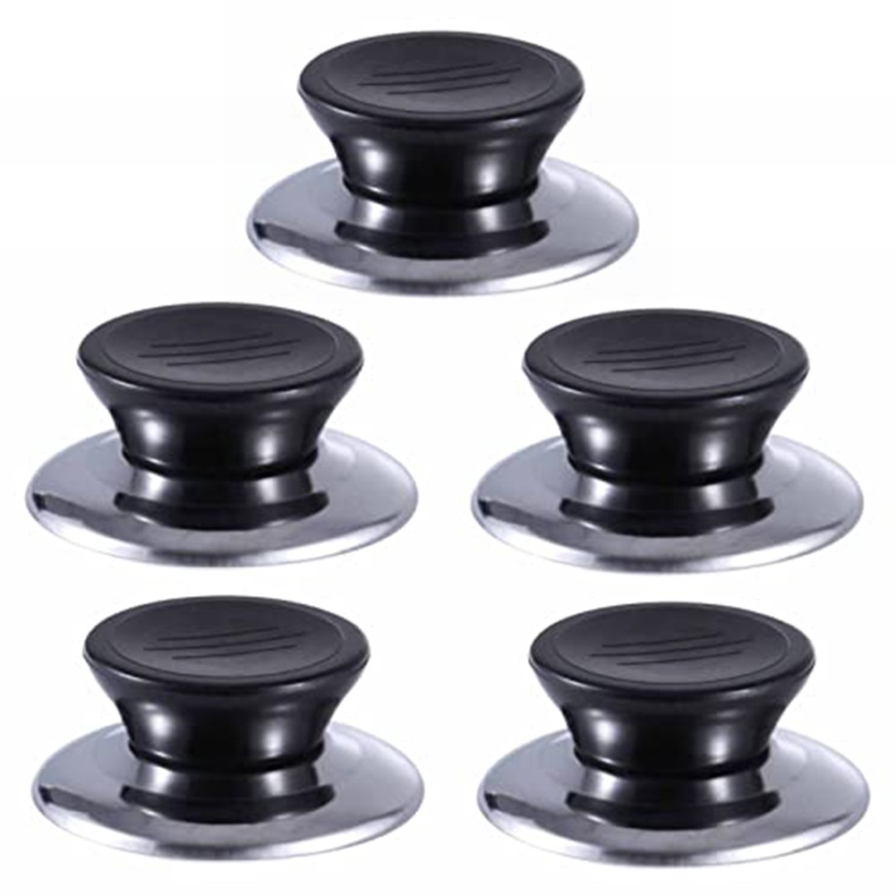 Stainless Steel Pot Lid Knobs Heat Resistant Handles for Cookware Replacement