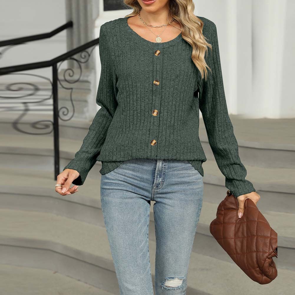 Loose Fit Shirt Long-sleeved T-shirt Breathable Fabric Patchwork Style - Picture 40 of 45