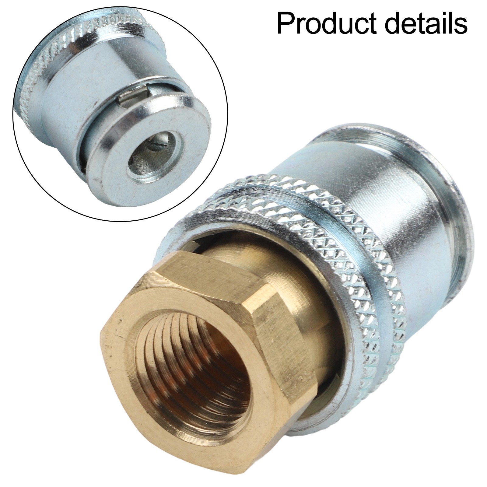 Convenient Lock On AirChuck for Large Bore Tire Valve (107 characters) - Picture 14 of 35