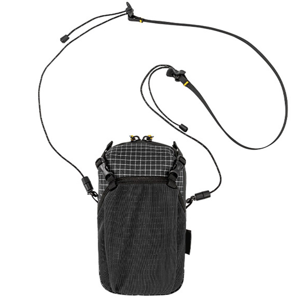 Foldable Crossbody Bag with Shock Absorbing Phone Compartment and Strap