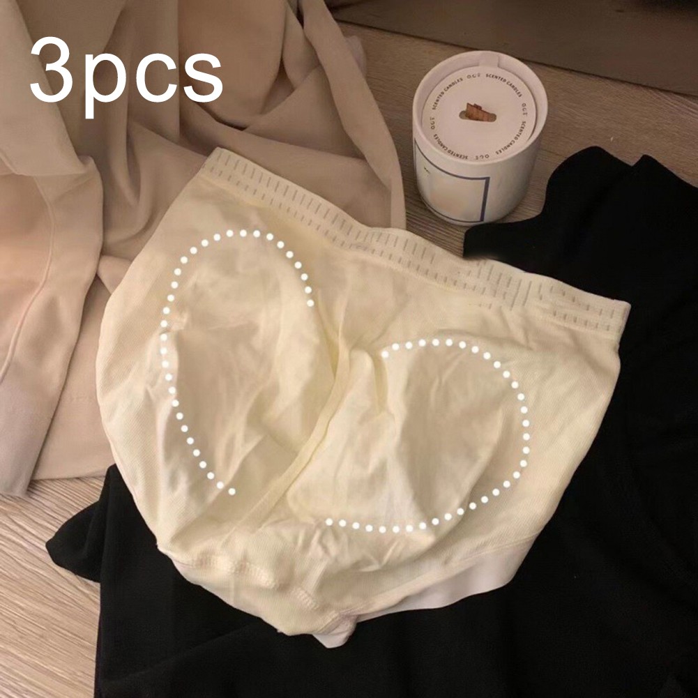 Mid Waist Underwear Peach Hip Underwear Average Size Four Seasons Wear