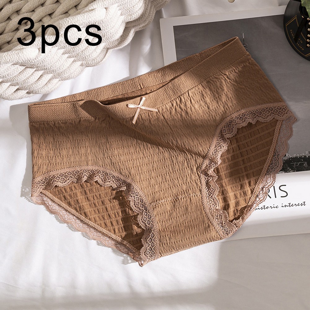 Cotton Lace Underwear Triangle Pants Average Size Brand New Large Size