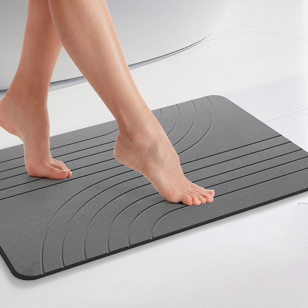 Fast Drying Diatomaceous Earth Bath Mat Stone Material for Bathroom Floor - Picture 16 of 23
