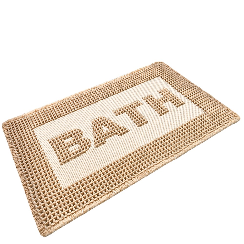 For Super Absorbent Quick Dry Non Slip Waffle Bath Mat Soft and Easy Clean