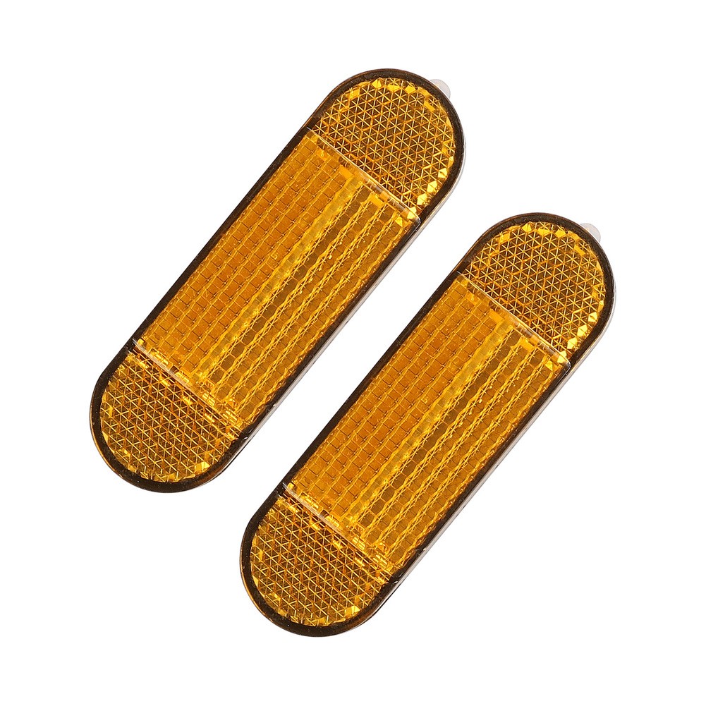 Adecuado para Xiaomi 9 Scooter Delantero Plata Amarillo Reflector Delantero 2PCSS Reflector - Imagen 14 de 14