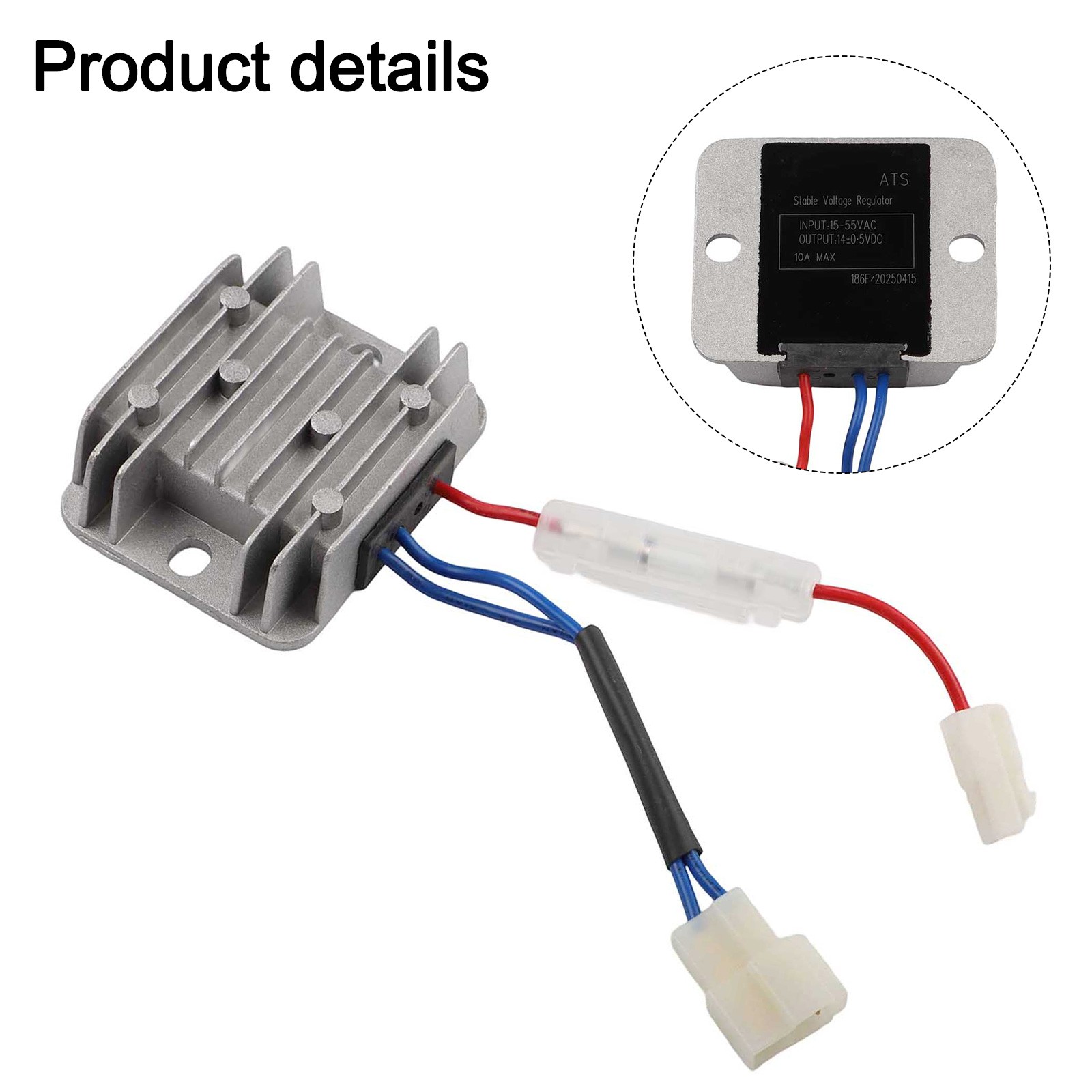 1PCS 186F178F 188F Diesel-Engine-Charger Module Automatic-Voltage-Regulator