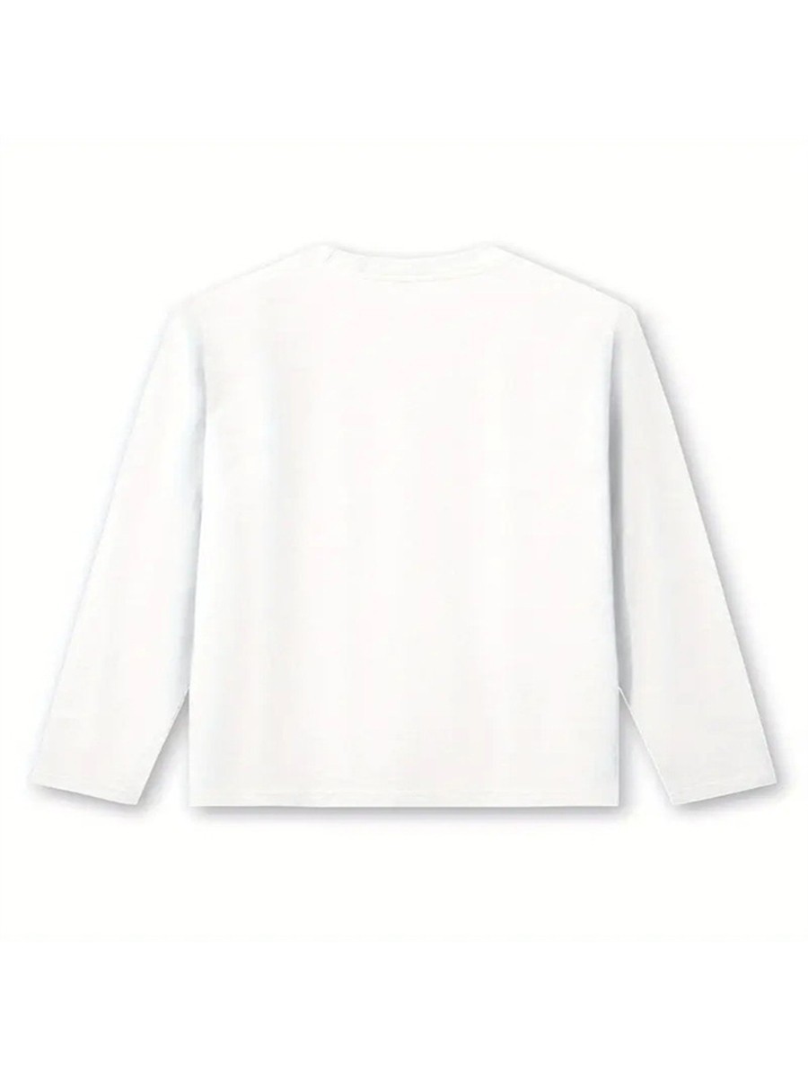 Women Casual Long Sleeve Roman Print T Shirt Round Neck Soft Breathable Fabric - Picture 19 of 84