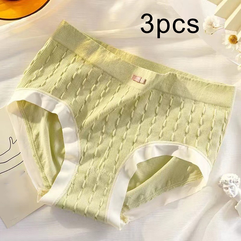 Women Seamless Underwear Lightweight 3 Pack Nylon Spandex Comfortable Wear