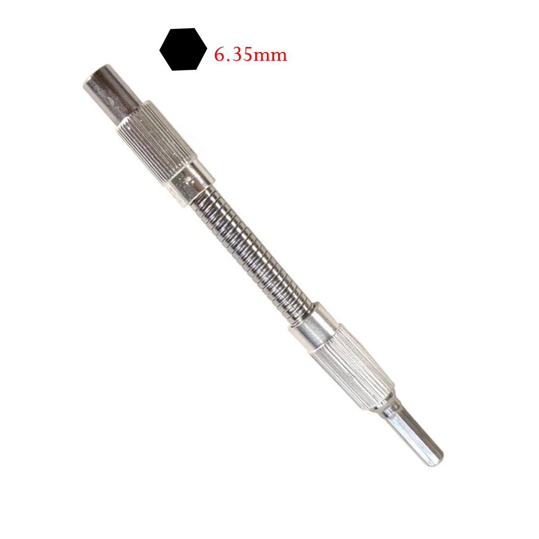 Bit Holder Extension 150/200/300/400mm Driver Bits Extend Rod Flexible