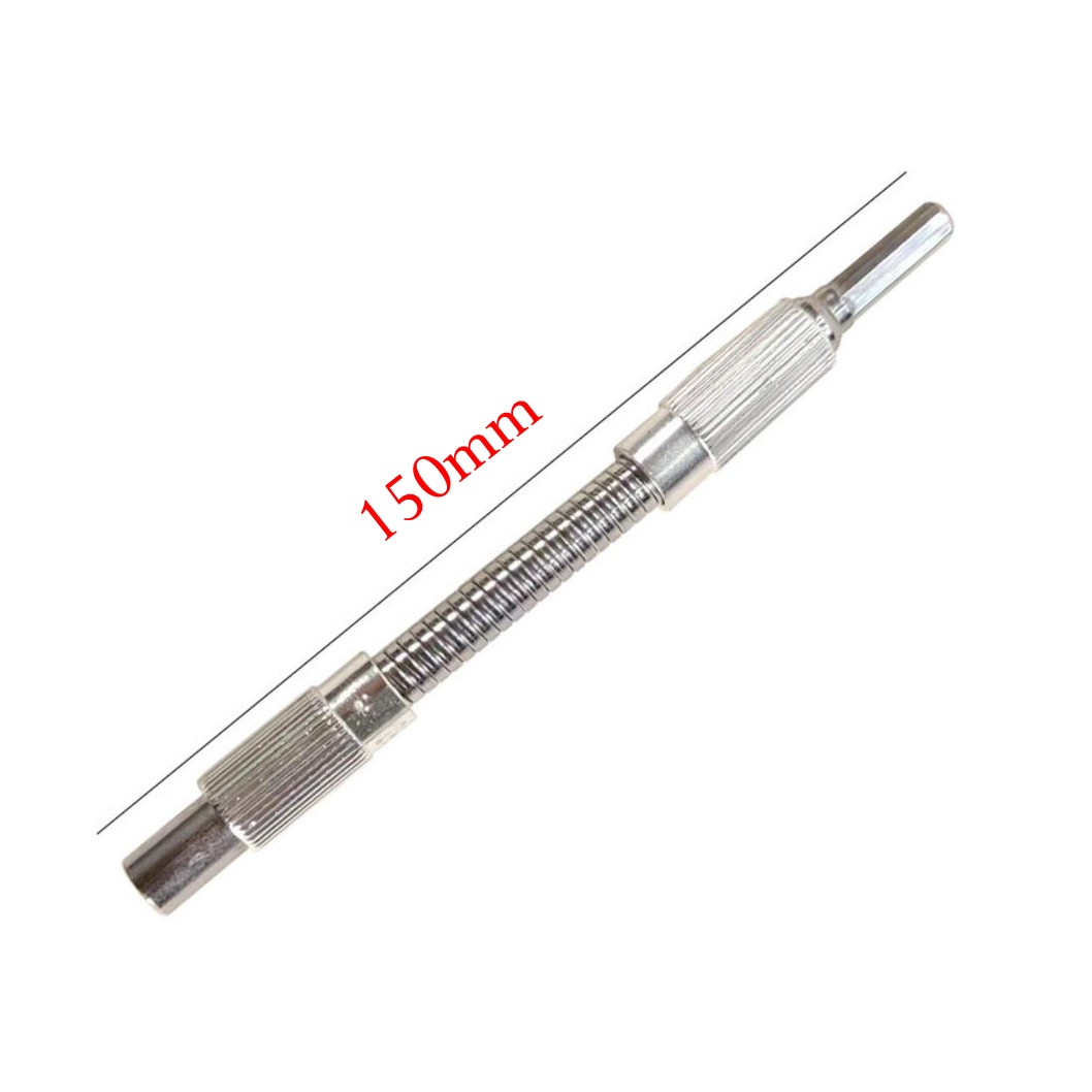 Bit Holder Extension 150/200/300/400mm Driver Bits Extend Rod Flexible