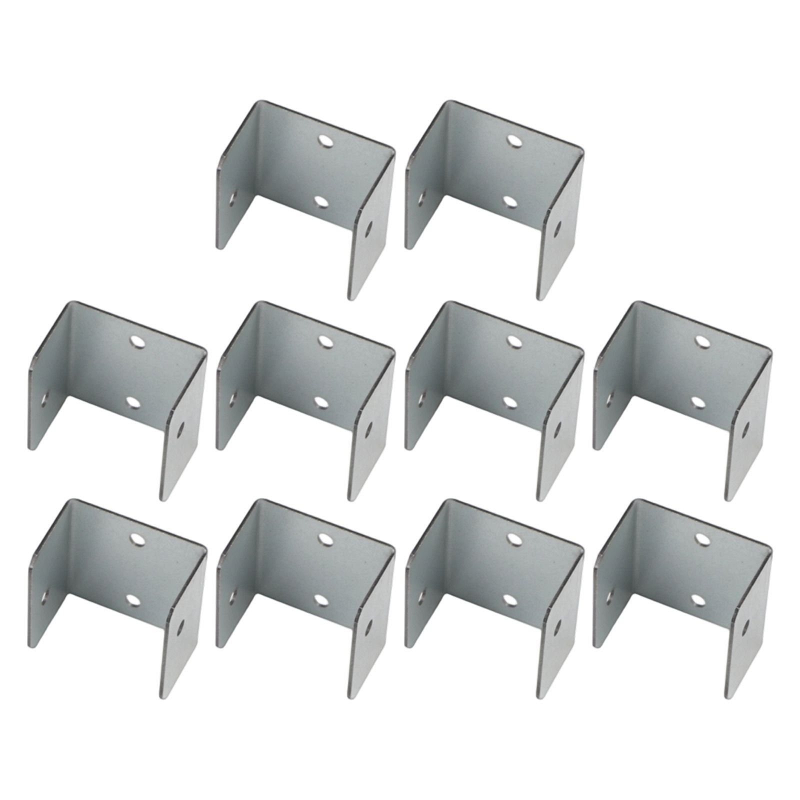 Galvanized Clips for Fence Panels 10 Pack Compatible with Timber Posts - Picture 41 of 51