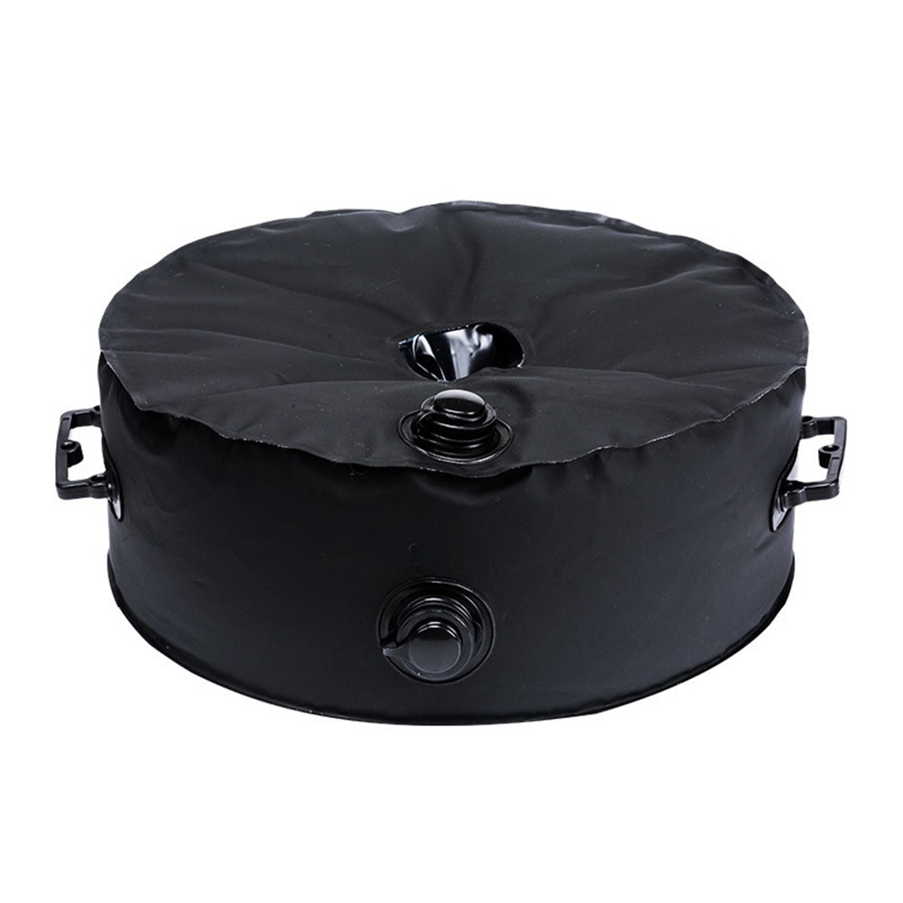 Water Filled Umbrella Base Round Handle for Outdoor Use Weather Resistant Stand