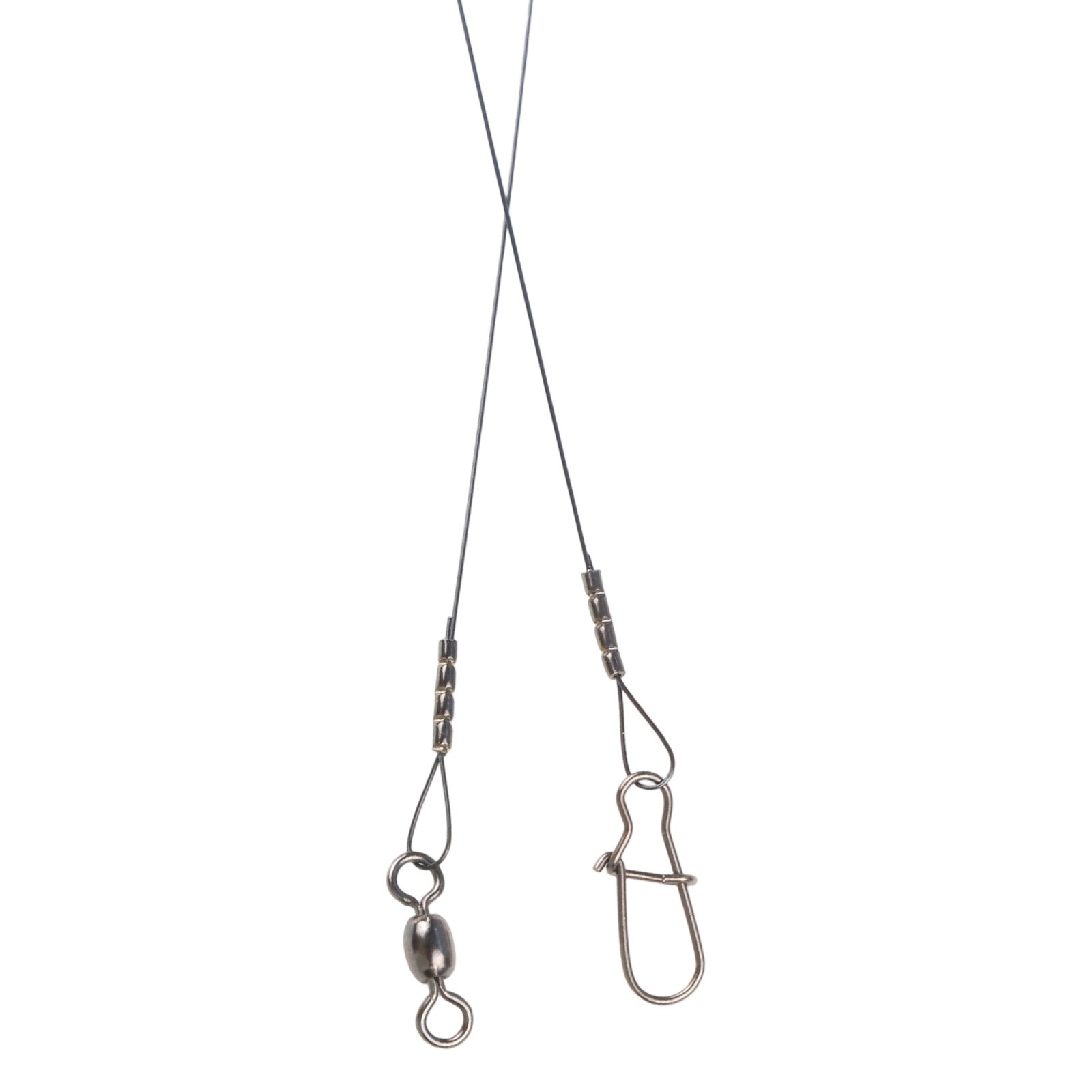 Titanium Fishing Leader Line with Swivel Snap Material and Smooth