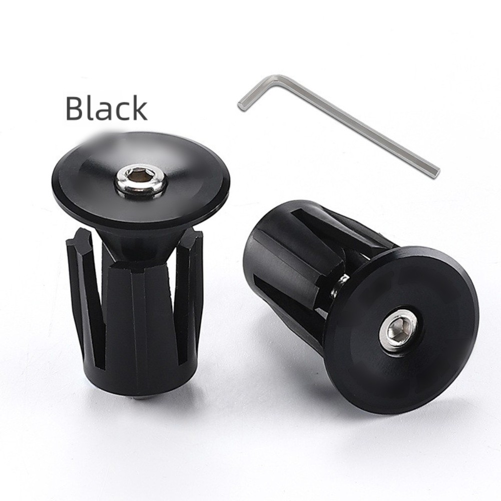 Bicycle Handlebar End Cover Expansion Lock with Tools for Mountain Bikes
