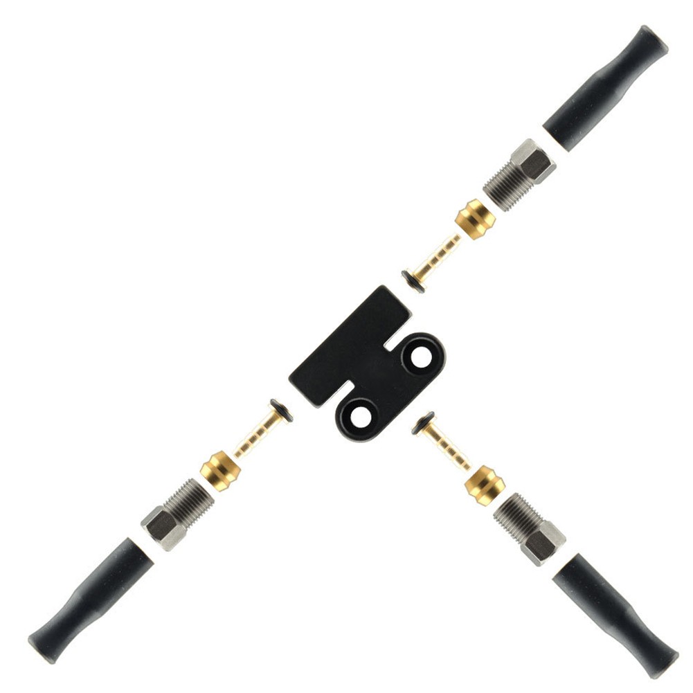 For Bicycles 1-to-2 Adapter Compact Size Custom Angle Configurations Dual Output - Picture 14 of 14