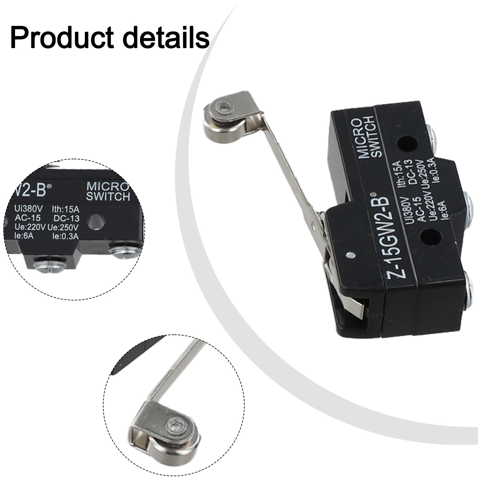 3pin Momentary Limit Switch Z15GW2B Waterproof for Various DIY Applications - Picture 28 of 32