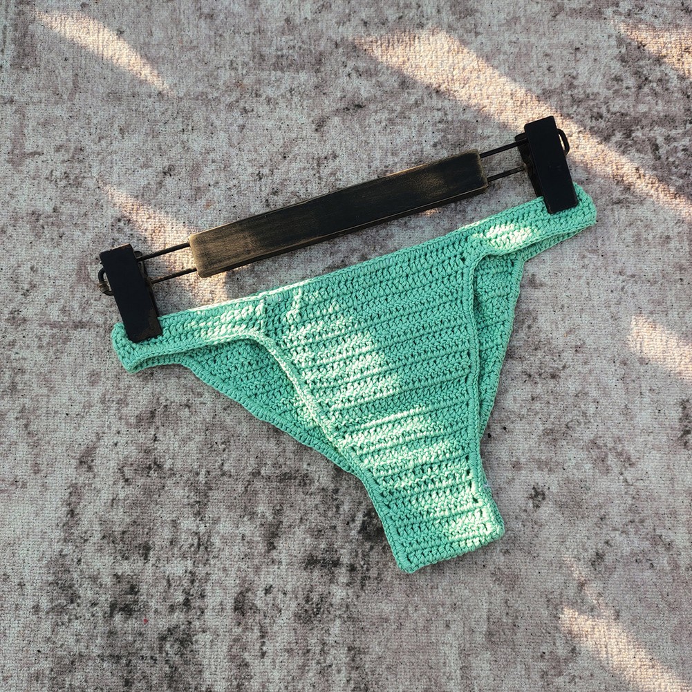 /Perizoma uomo donna intimo traspirante mano uncinetto perizoma nuoto prendisole/ - Foto 21 di 21