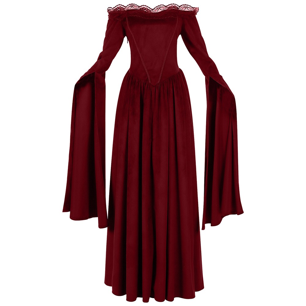 Holiday Celebrations Cosplay Costumes Comfortable Wear Off Shoulder Design - Picture 27 of 29