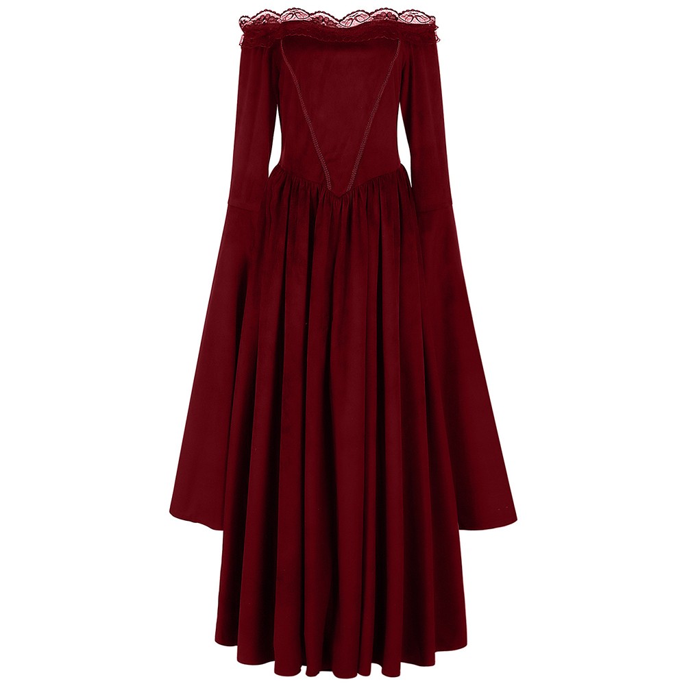 Holiday Celebrations Cosplay Costumes Comfortable Wear Off Shoulder Design - Picture 29 of 29