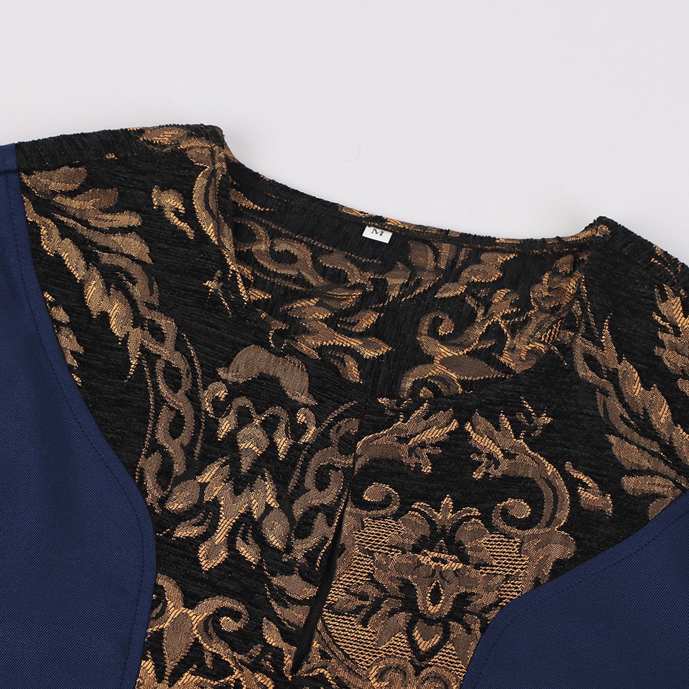 Mittelalter Renaissance Herren Hemd Langarm Oberteile Vintage Cosplay Kleidung - Bild 32 von 32