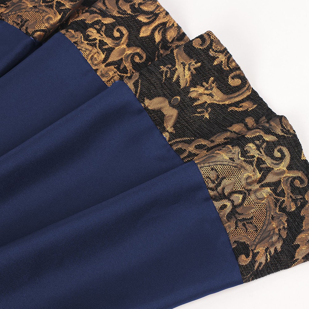 Mittelalter Renaissance Herren Hemd Langarm Oberteile Vintage Cosplay Kleidung - Bild 29 von 32