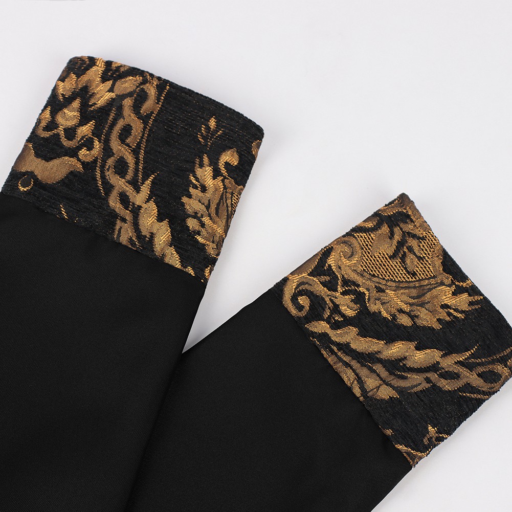 Mittelalter Renaissance Herren Hemd Langarm Oberteile Vintage Cosplay Kleidung - Bild 16 von 32