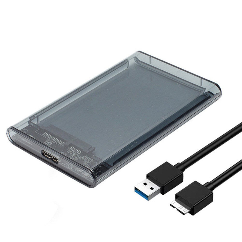 Transparentes USB3 1 Festplattengehäuse für 79 5MM HDD Daten Transfer Box - Picture 25 of 29
