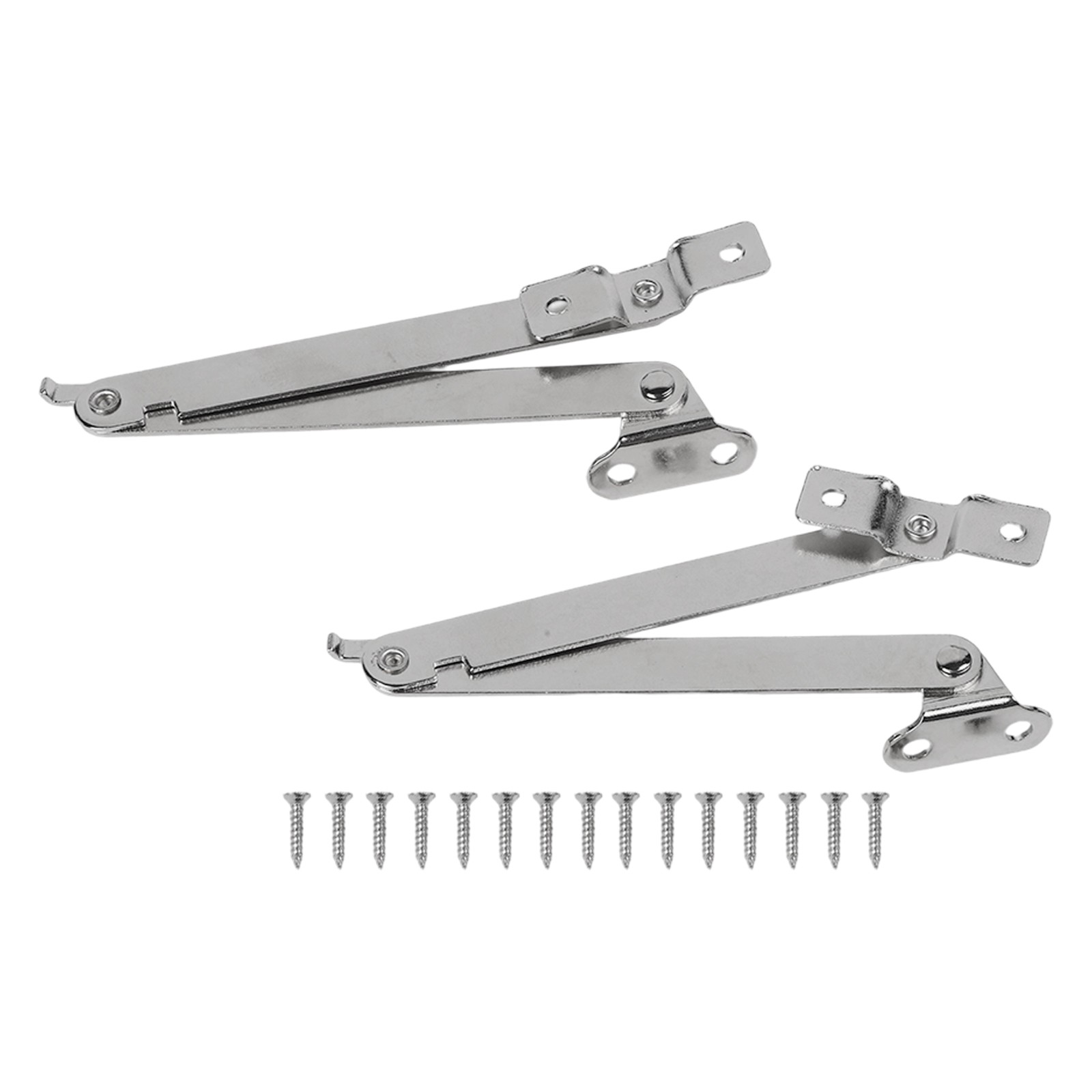 Metal Lid Support Hinges Vintage 2 Pcs/set Cabinet Hardware Hinge Box Parts