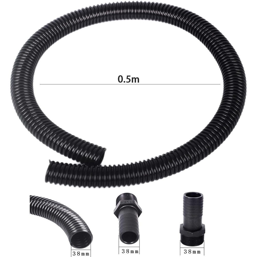 Rainwater Collection Kit 38mm Flexible Hose Flexible Installation Options