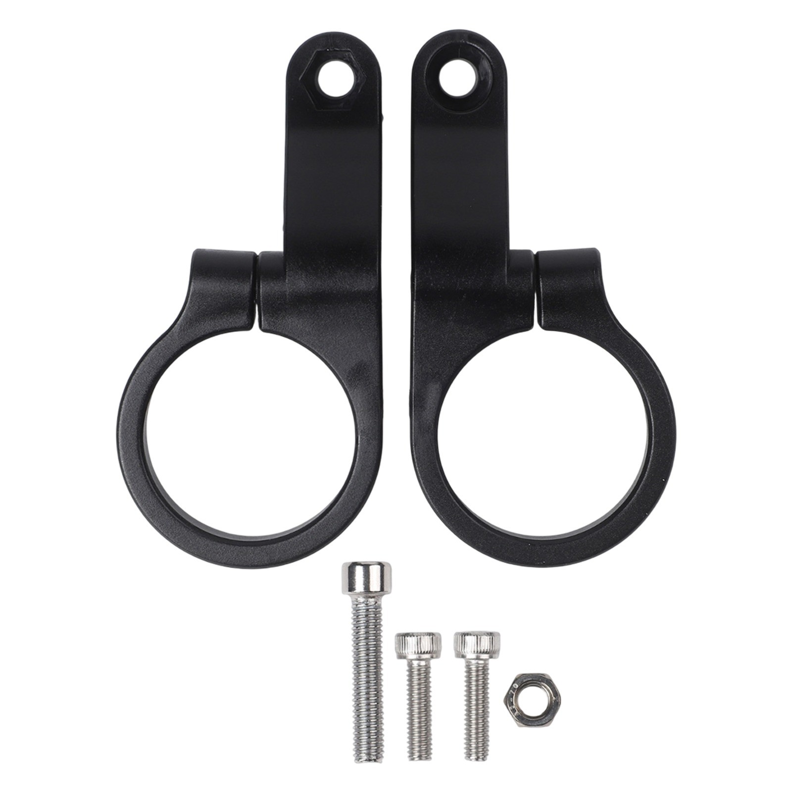 Headlight Mount for EBike and Scooter Adjustable Bracket with Rubber Ring