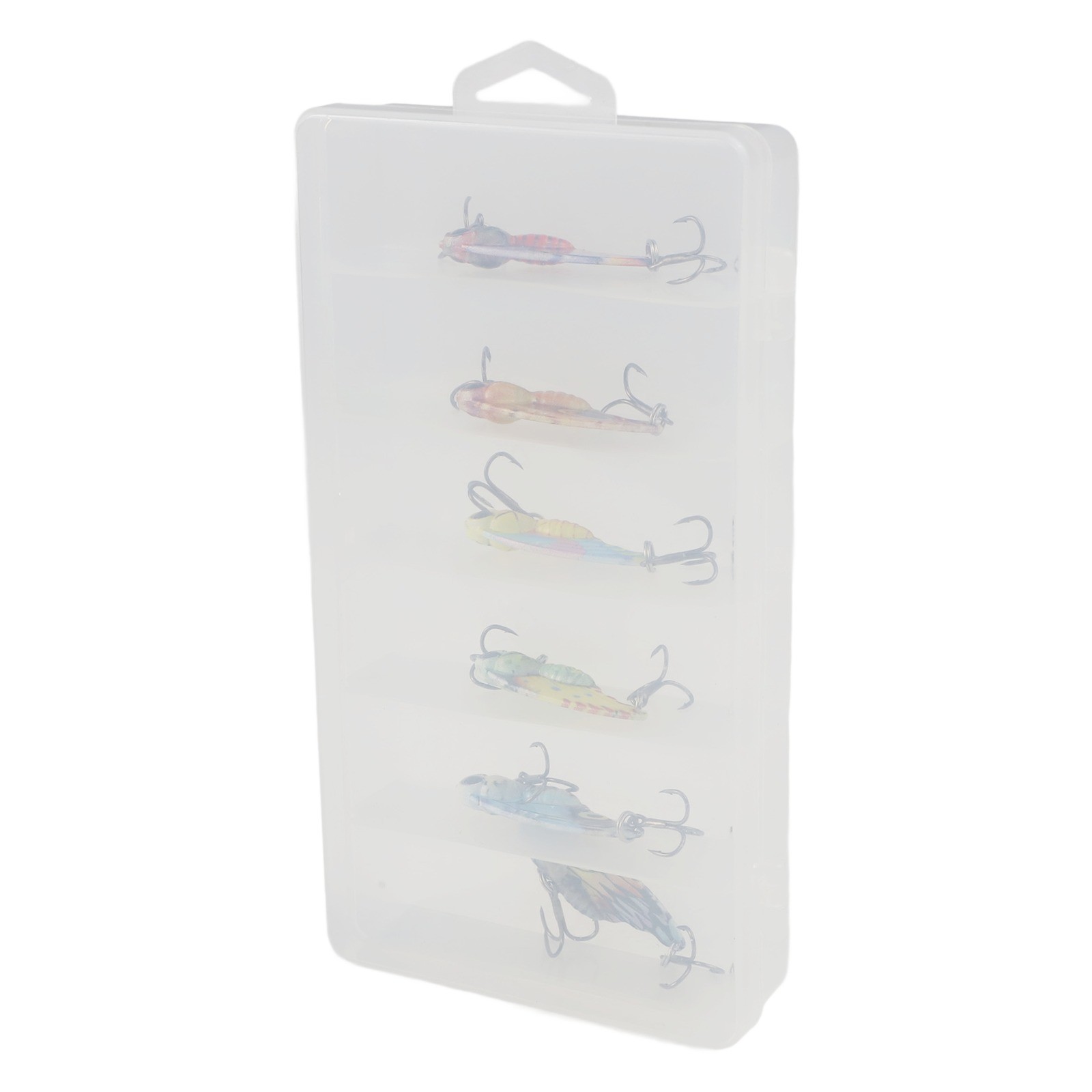 6pcs Vibration Spoon Lure Set for Bass Fishing in Deep and Shallow Waters