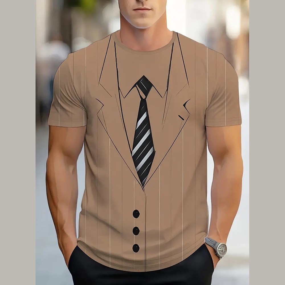 Funny Graphic Tee Fake Muscle T-Shirt Available In Multiple Sizes Casual Wear - Picture 11 of 16
