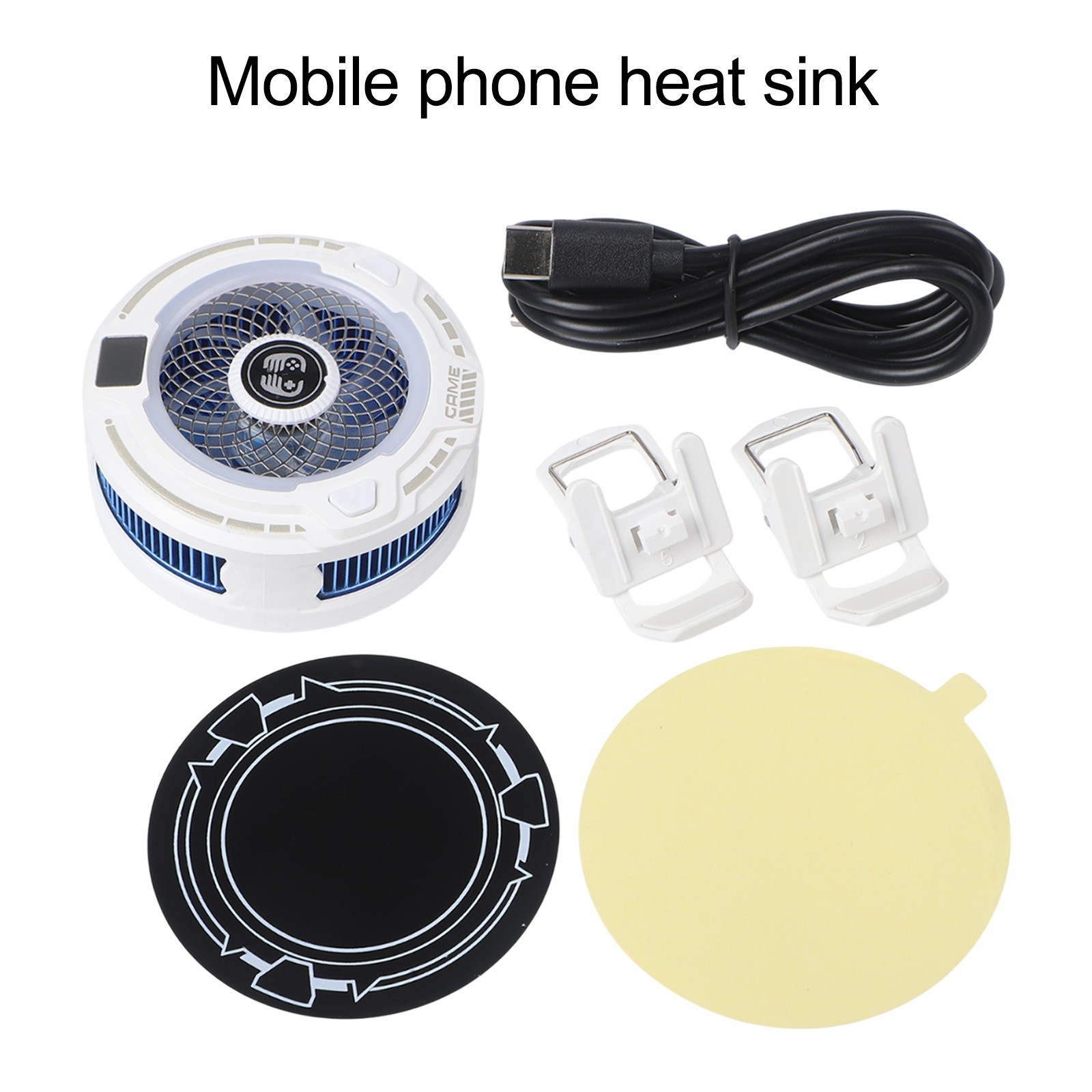 Refroidisseur T??l??phone Portable 30W avec Lumi??res RGB pour Am??lior?? Pour G - Photo 19 sur 25