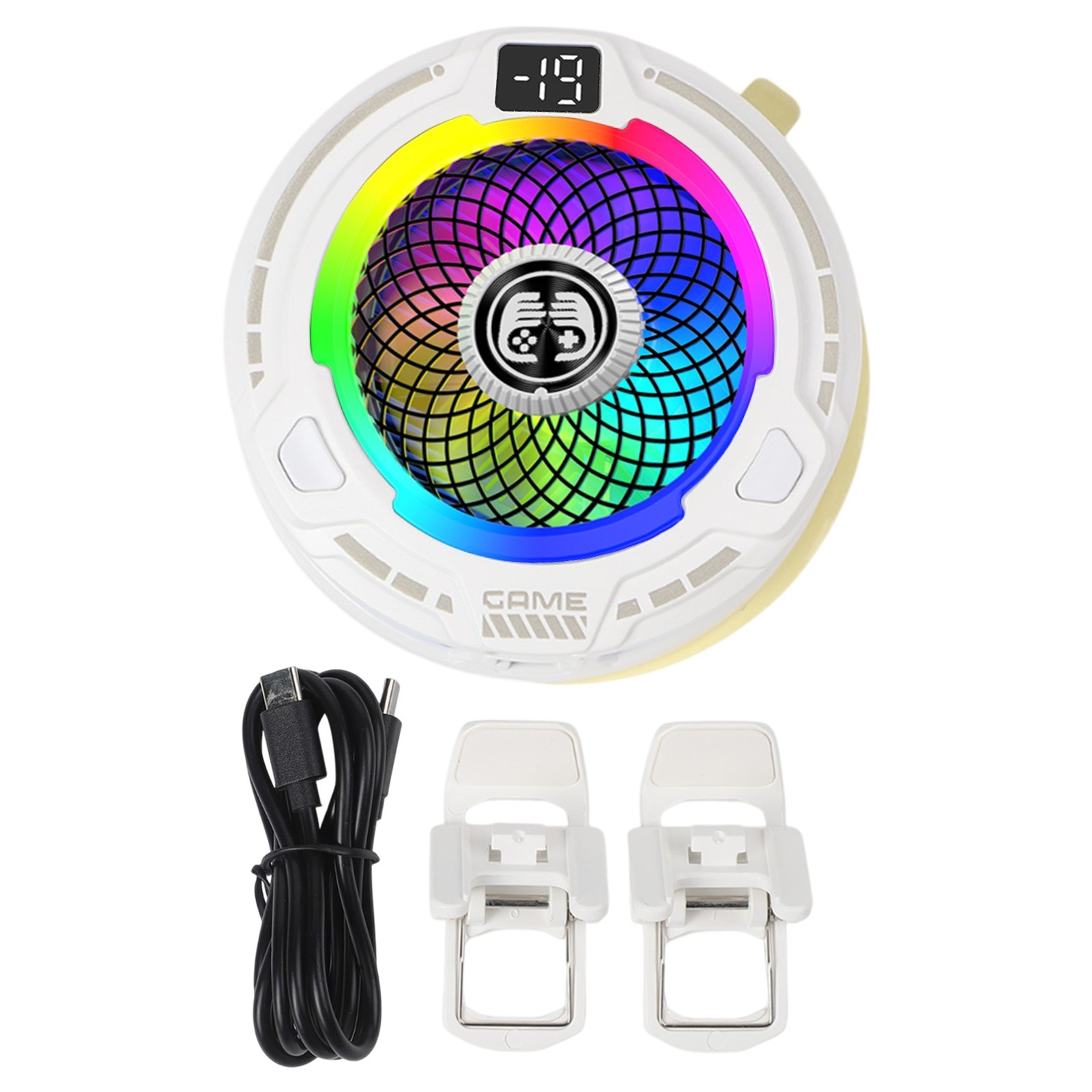 Refroidisseur Portable RGB pour Téléphones Mobiles avec Fixation Magnétique - Photo 13 sur 25