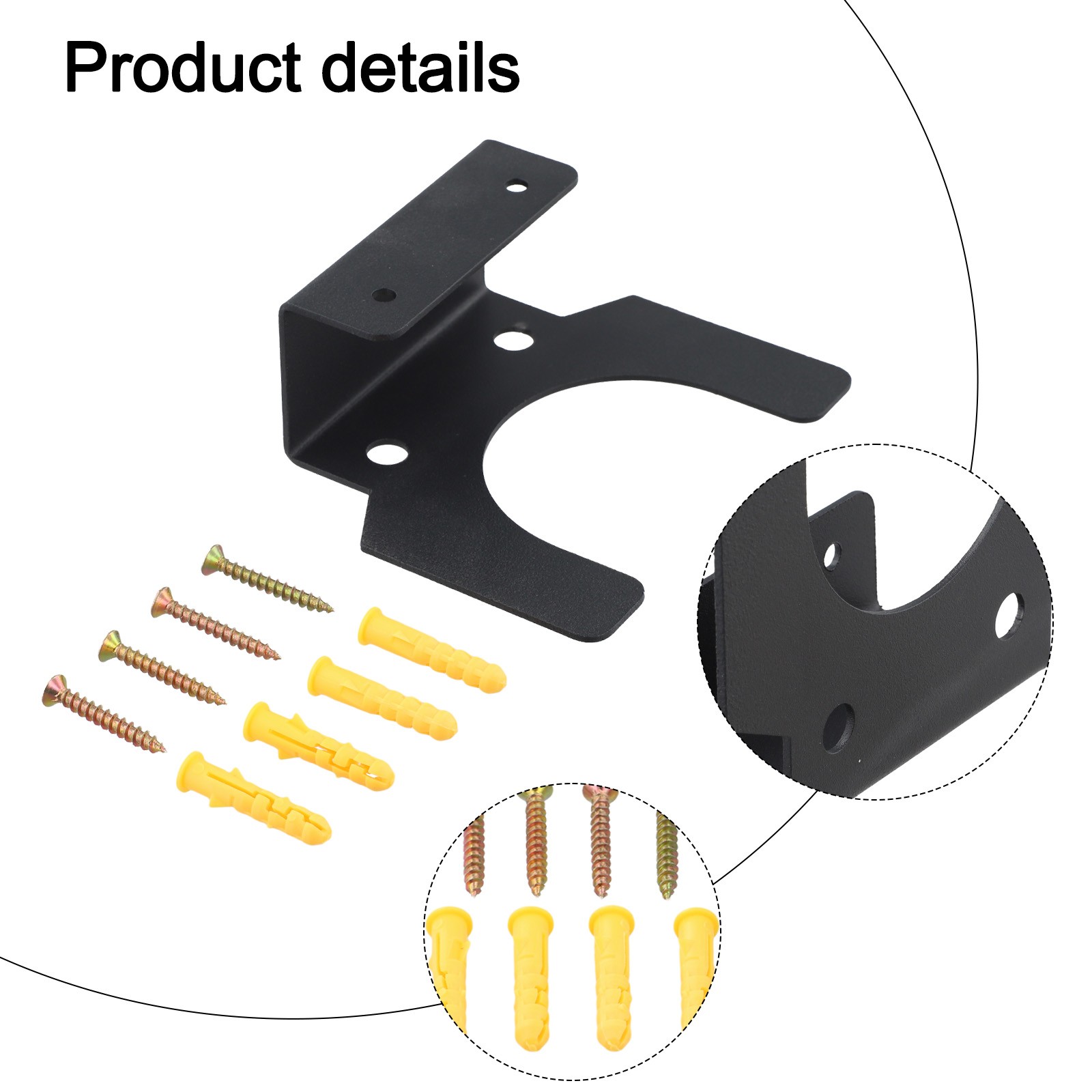 1pc Angle Grinder Holders Polisher Storage Racks Wall Mounted Bracket For Home