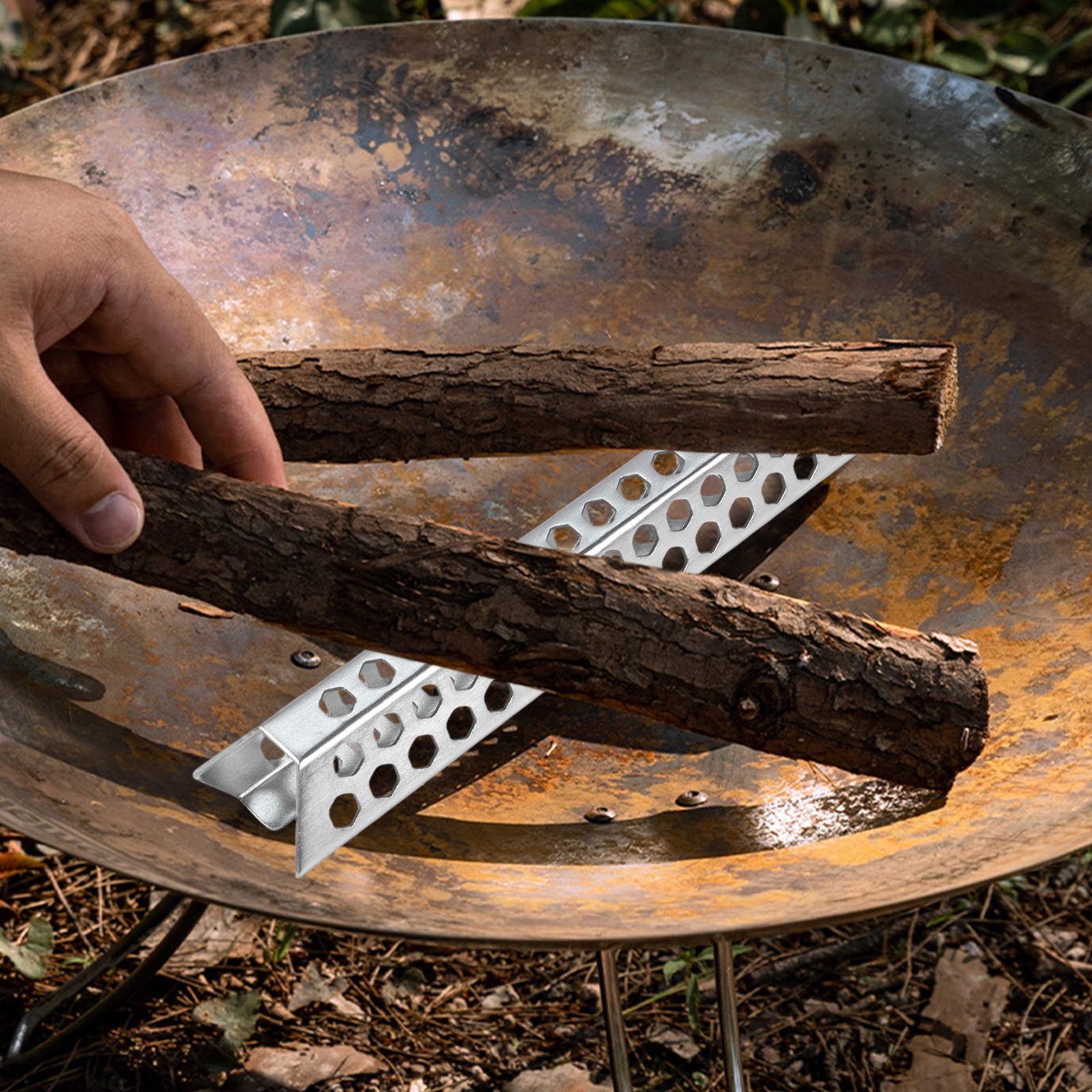 Efficient Burning Stainless Steel Combustion Aid Improved Outdoor Experience - Picture 15 of 36
