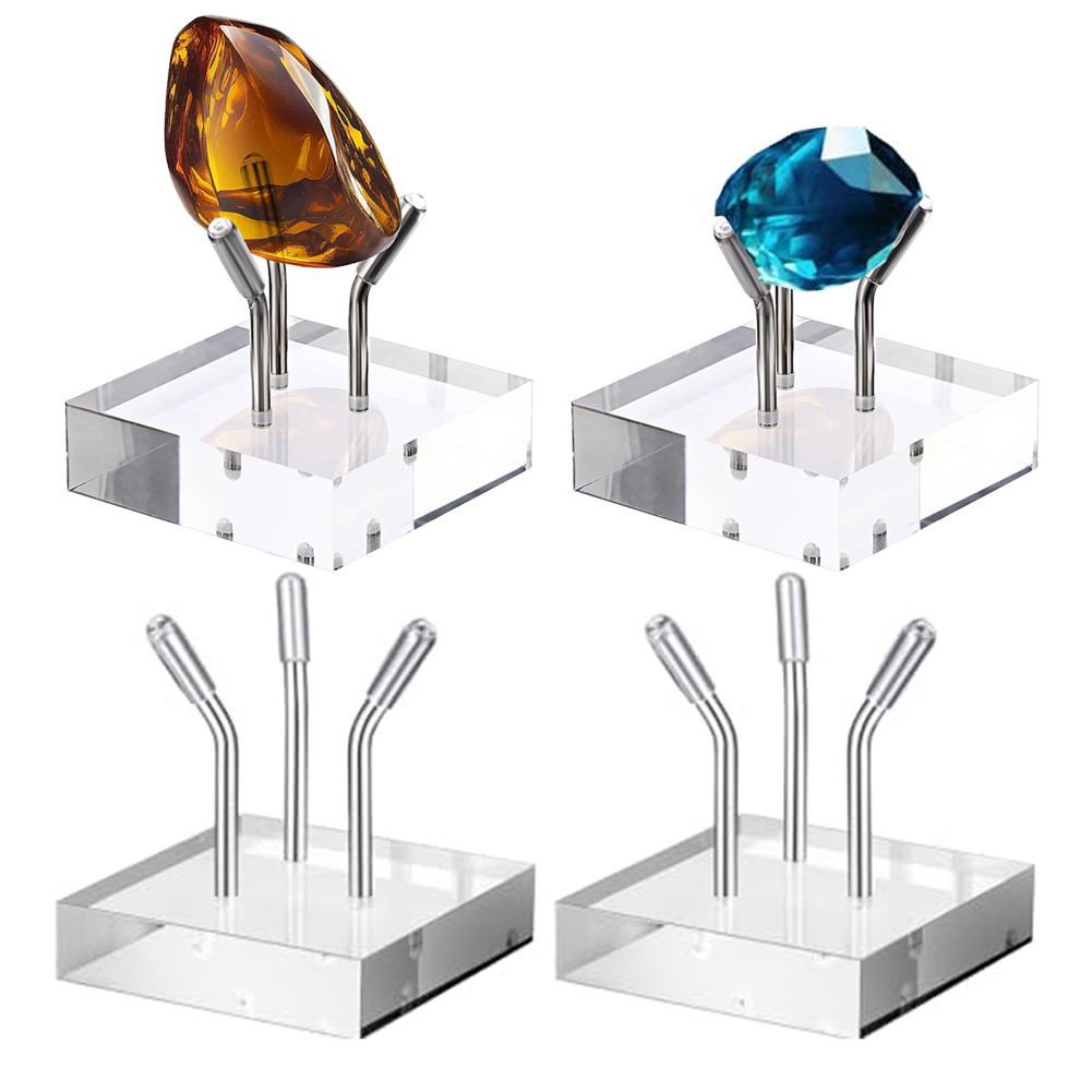 Acrylic Display Stands 4 Pack Display Stands High Transmission Acrylic