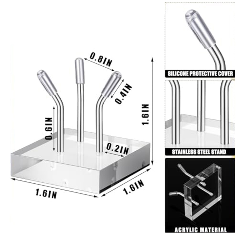 Acrylic Display Stands 4 Pack Display Stands High Transmission Acrylic