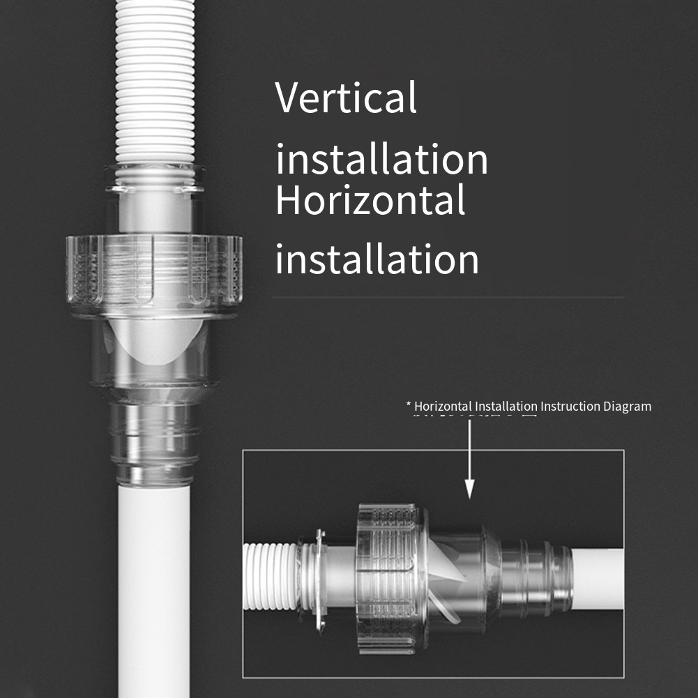 Condensate Drain Pipe Check Valve for Air Conditioning Systems Slow Closing PC