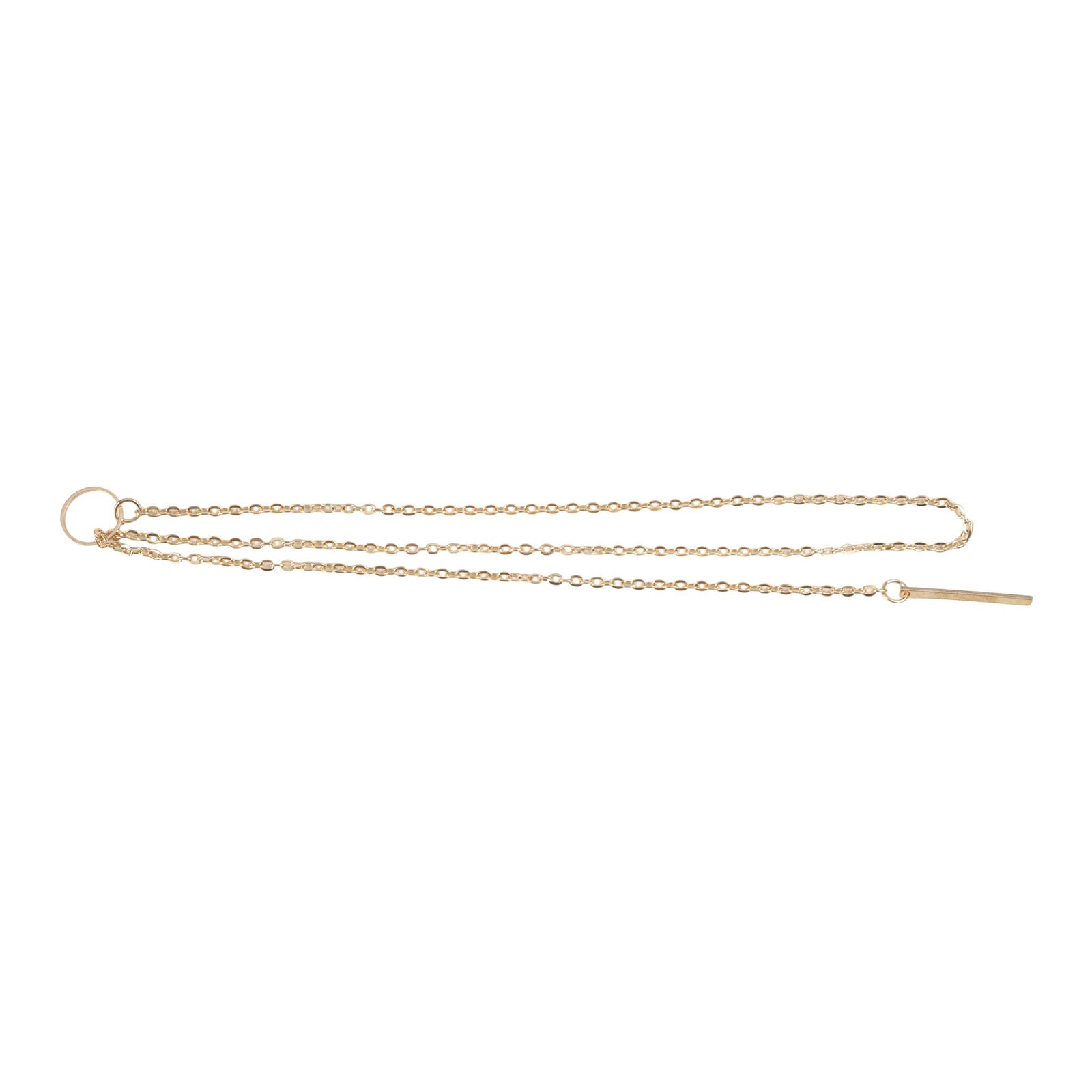 Fashionable Alloy Necklace with Unique Metal Ring for Chic Accessories - Picture 16 of 25