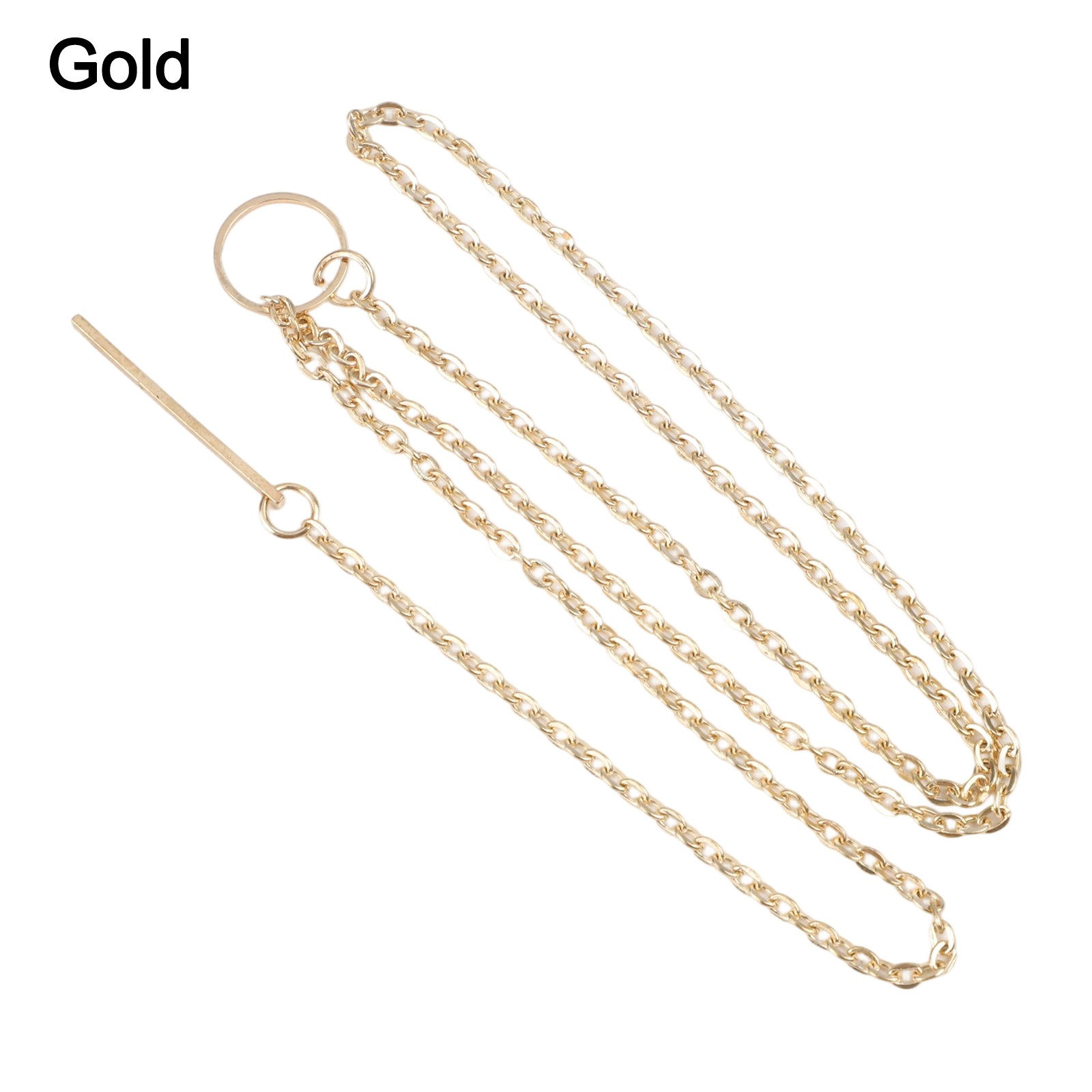 Fashionable Alloy Necklace with Unique Metal Ring for Chic Accessories - Picture 18 of 25