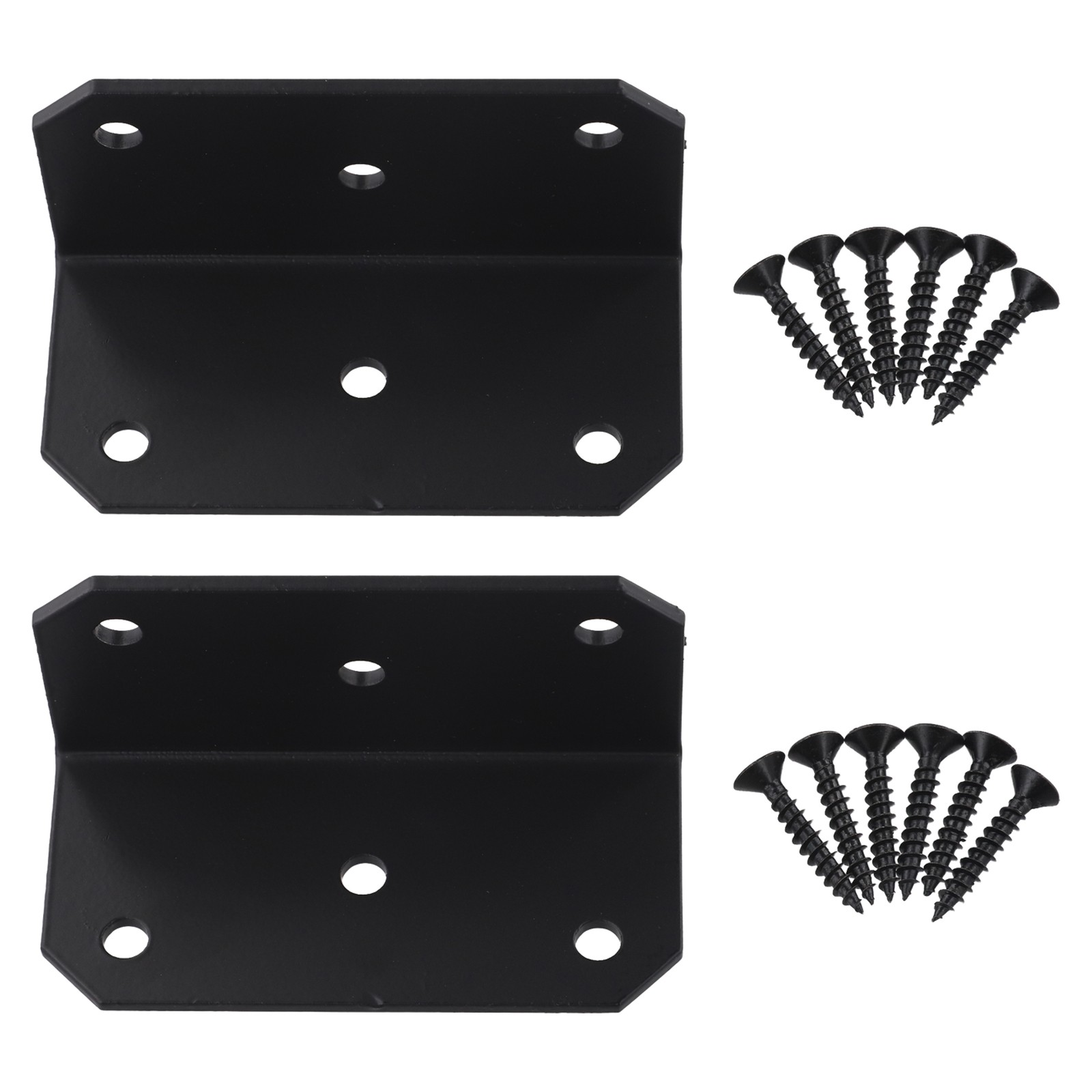 Starke Metall L Klammern 90 Grad für Möbel und Bau 100x100x50 mm - Produktbild 8