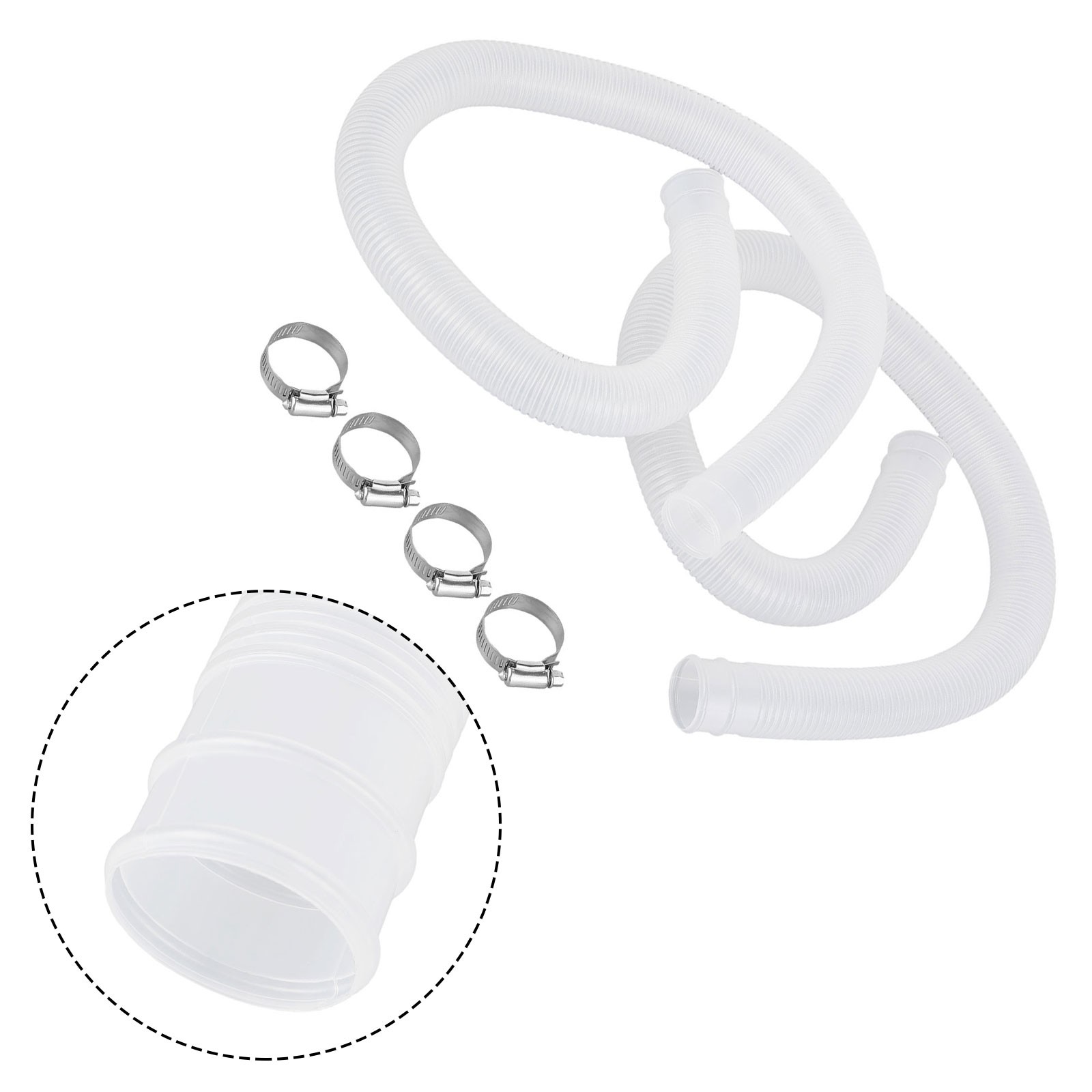 Above Ground Pool Pump Flexible Polyethylene Material Quick Installation