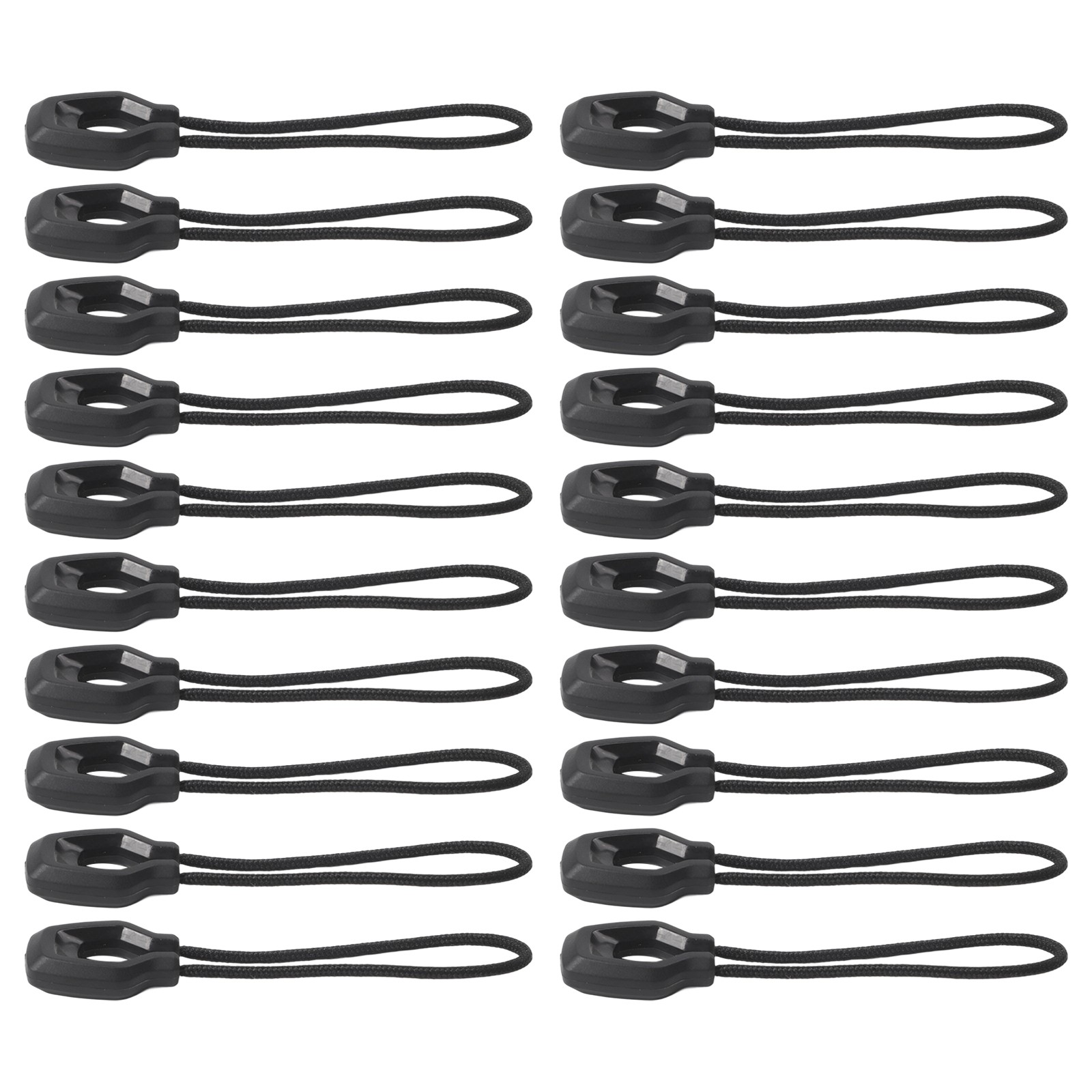Luminous Zipper Pull Outdoor Use Night Visibility Versatile Use 20 Pack Quantity