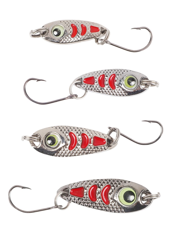 Sequin Spoon Lure Designed for Optimal Water Suspension and Attraction