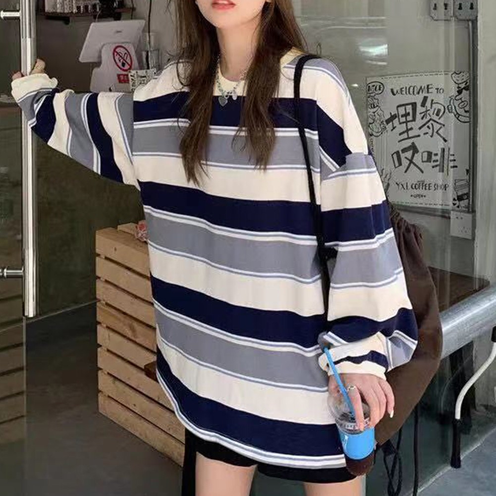 Sweatshirt Women Harajuku Fashion Couples Matching Long Sleeve Pullover - Picture 13 of 17