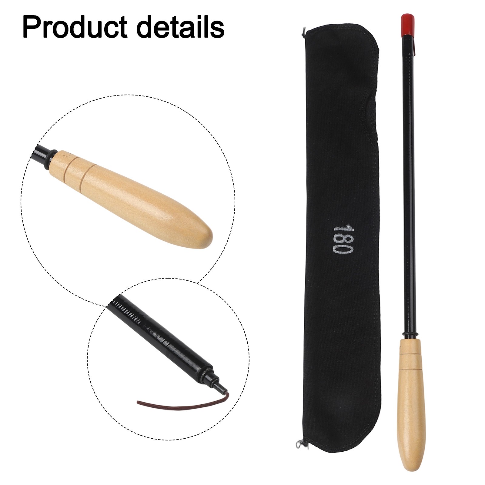 Caña de Pescar Telescópica para Niños 1 2m 2 1m Madera Ligera y Fibra de Vidrio - Imagen 34 de 48