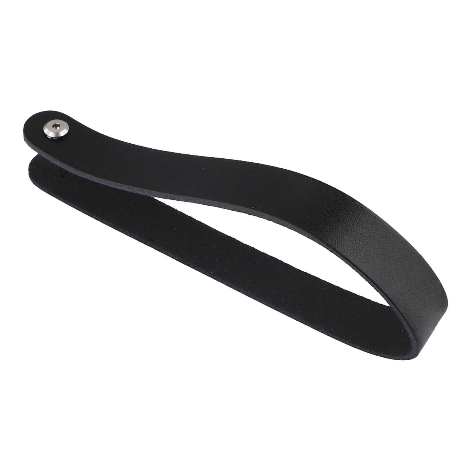 Quick Release Cowhide Handle for Brompton Bike Front Bags Simple Detachment